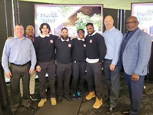 GLA's team with Matt, Larry, Adam, and Billy